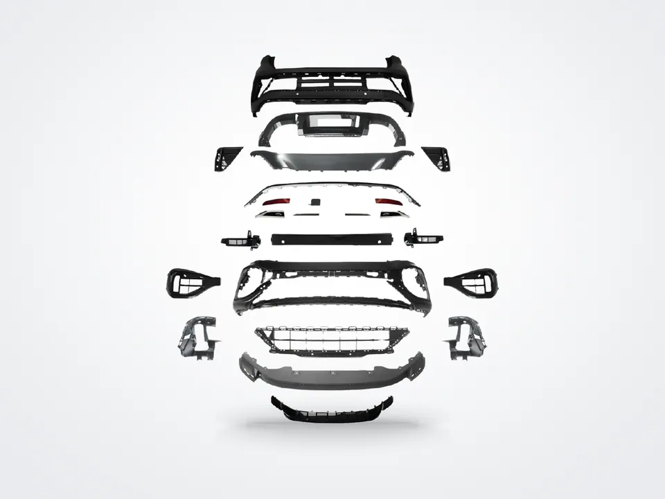 Volkswagen T-Roc makyajlı R görünümlü body kit parçaları