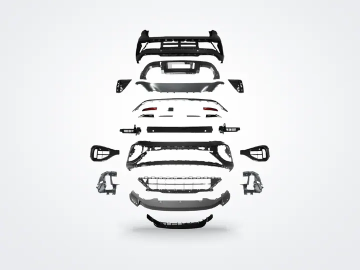 Volkswagen T-Roc makyajlı R görünümlü body kit parçaları