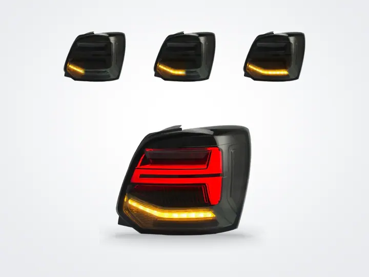 Volkswagen Polo Mk5 füme Q2 görünümlü LED stop – görsel 1