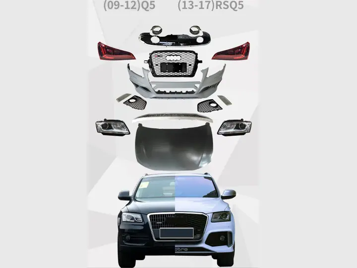 Audi Q5 RSQ5 görünümlü makyajlı kasa body kit parçaları
