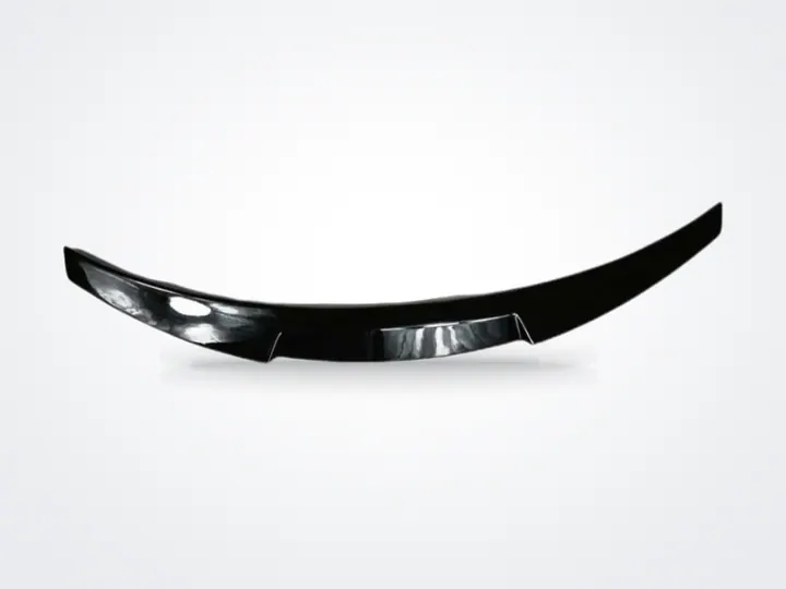 Audi A4 B8 makyajlı kasa Piano Black M4 tipi spoiler – görsel 1