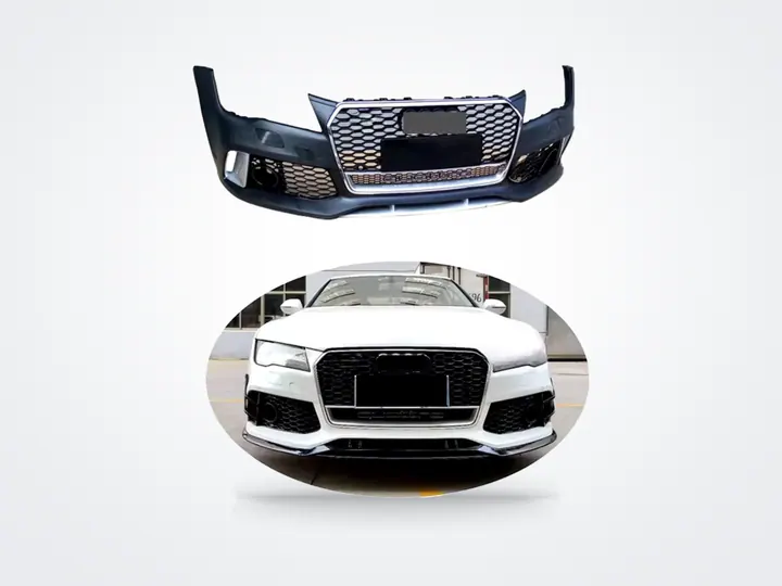 Audi A7 RS7 görünümlü ön tampon ve panjur seti – görsel 1