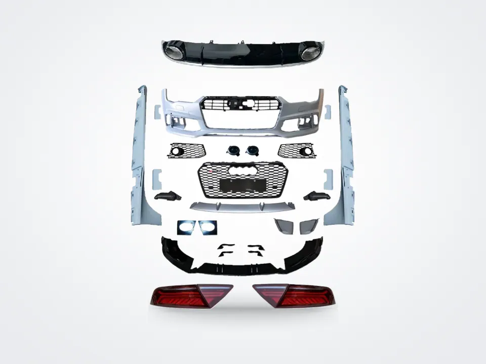 Audi A7 RS7 görünümlü makyajlı kasa body kit parçaları