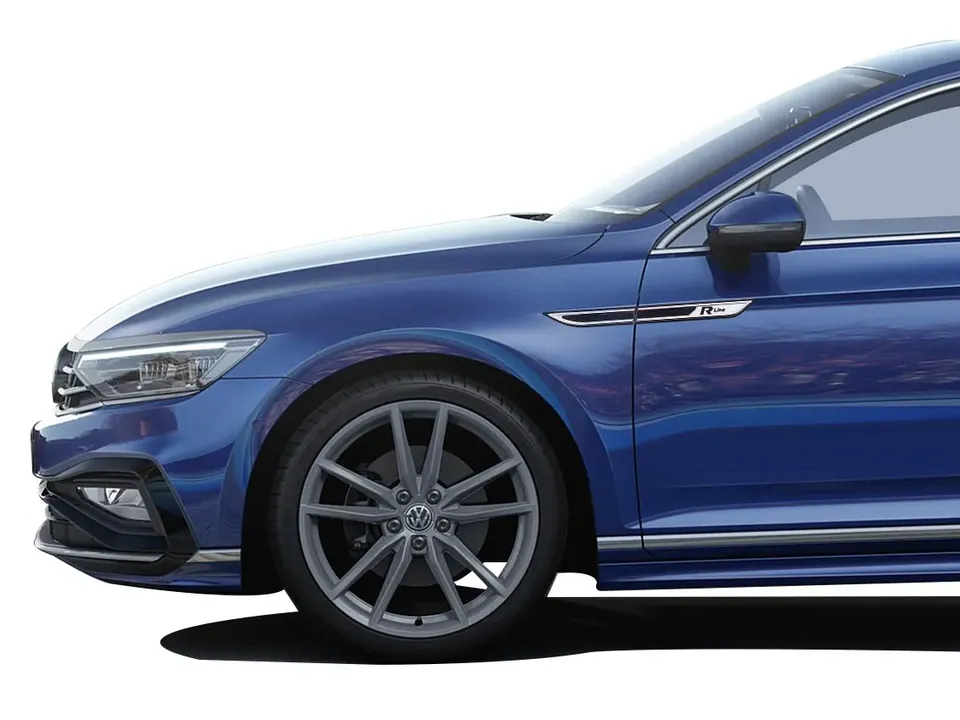Volkswagen Passat B8.5 siyah R-Line çamurluk çıtası – görsel 1