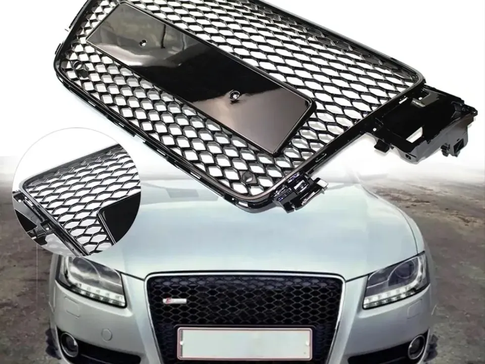 Audi A5 B8 siyah RS5 görünümlü petek panjur