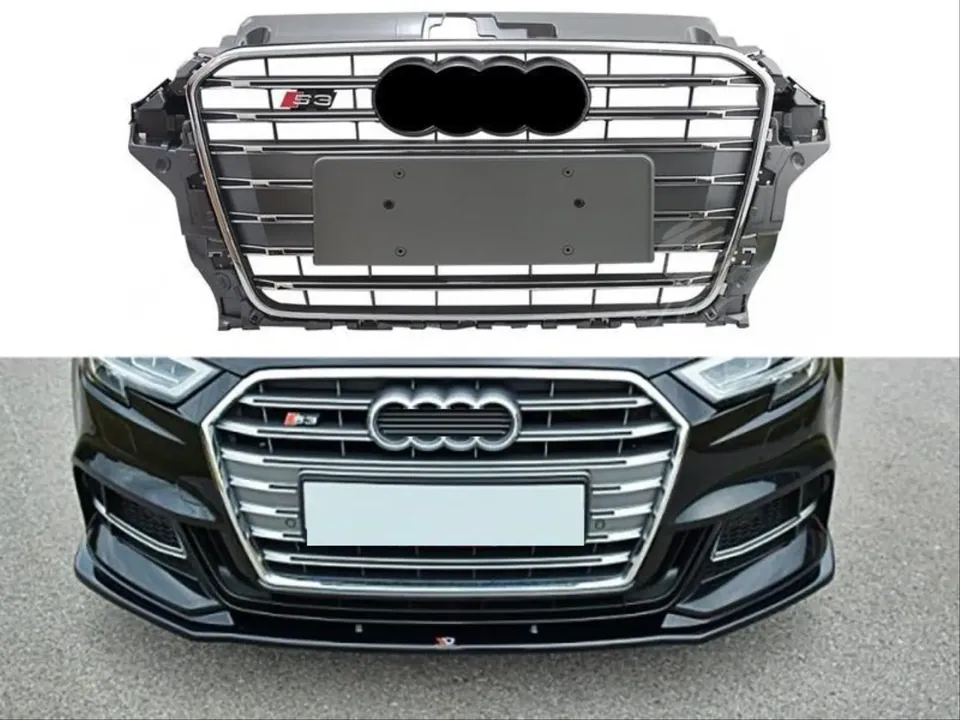 Audi A3 8V makyajlı gri S3 görünümlü panjur – görsel 1