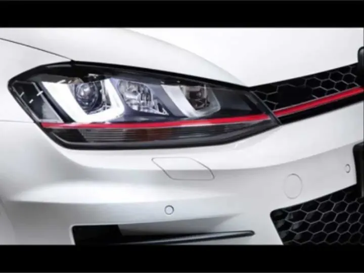 Volkswagen Golf 7 U LED far GTI kırmızı çizgili – görsel 1