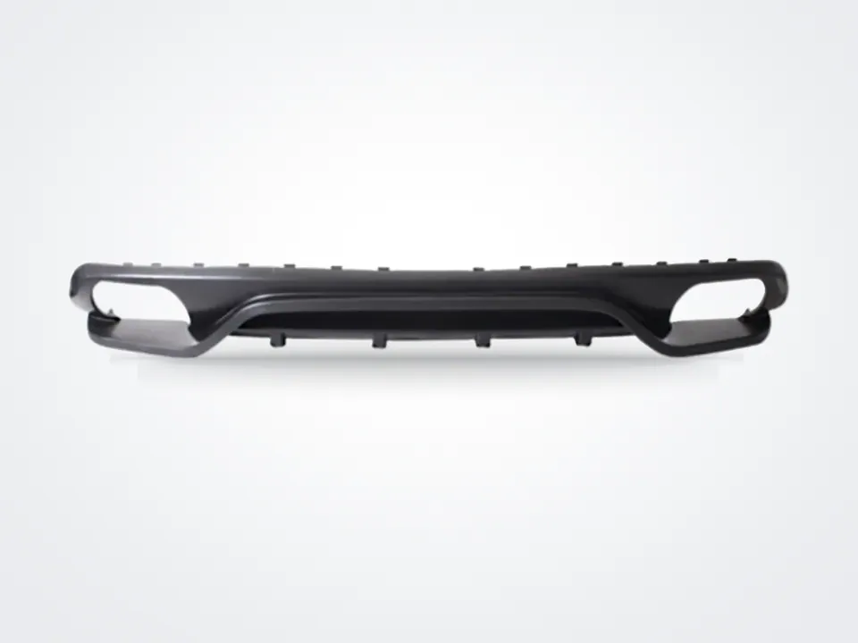 Audi A4 B8 standart tampon için ABT görünümlü difüzör