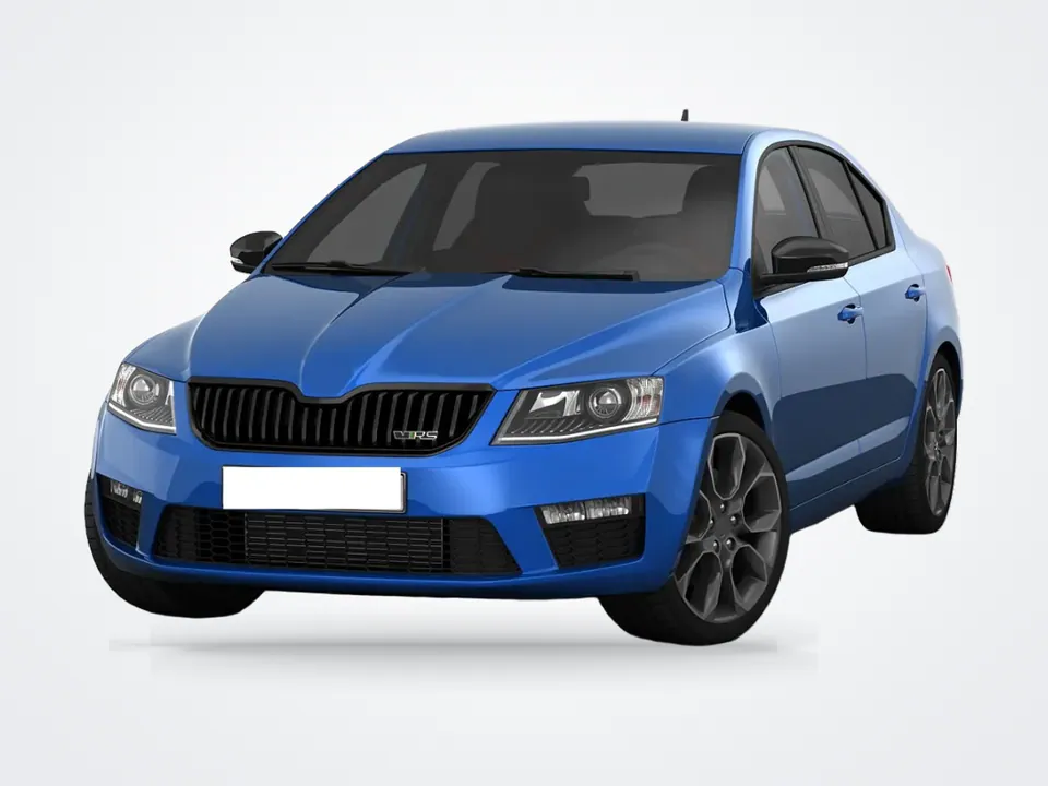 Skoda Octavia A7 RS görünümlü ön tampon, panjur ve sis farları – görsel 1
