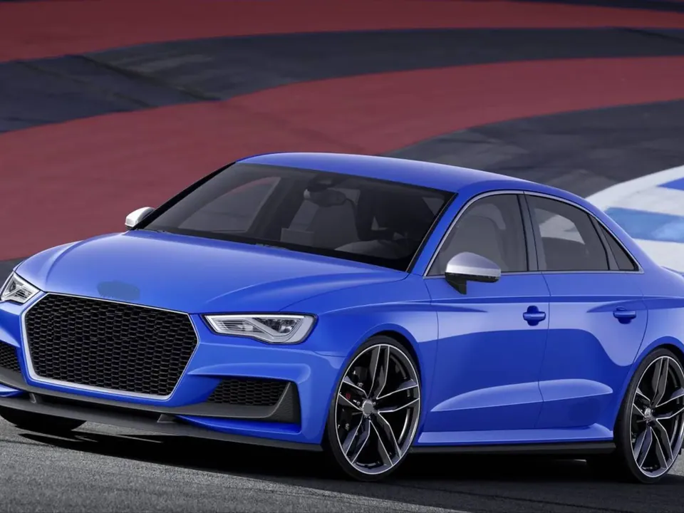 Audi A3 8V Sedan RS3 görünümlü sis yuvasız ön tampon seti