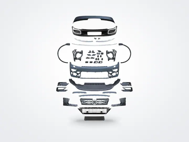Volkswagen Tiguan R-Line görünümlü body kit seti – görsel 1