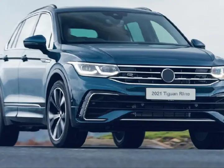 Volkswagen Tiguan makyajlı R-Line görünümlü ön tampon ve panjur seti – görsel 1