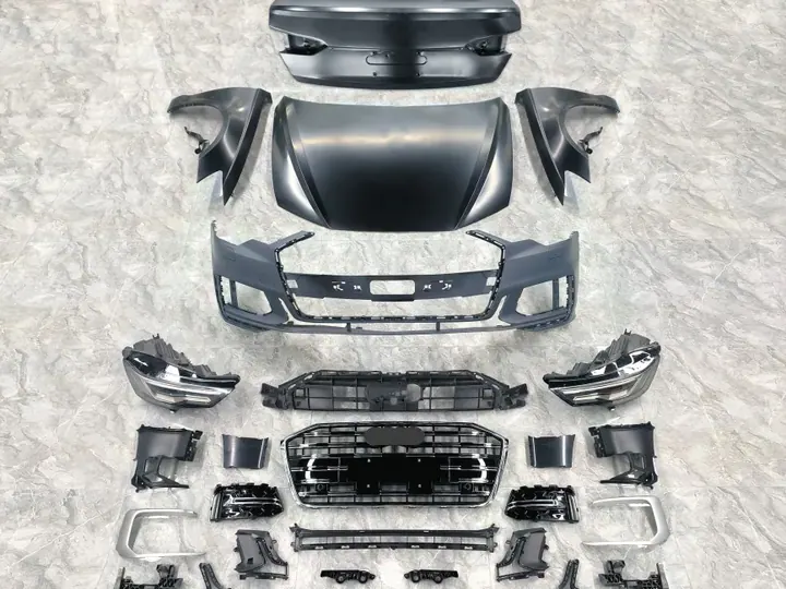 Audi A6 C7 için C8 görünümlü body kit – görsel 1