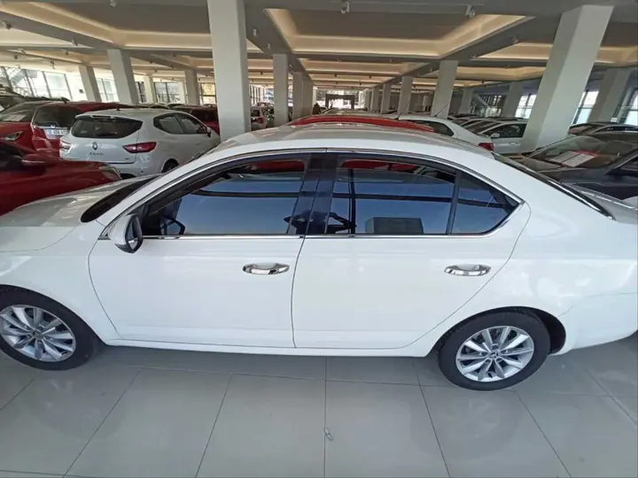 Skoda Octavia A7 nikelaj yan cam çıtası – görsel 1