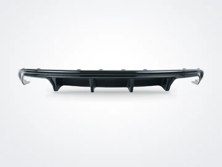 Audi A5 B9 S-Line tampon için S5 görünümlü arka difüzör