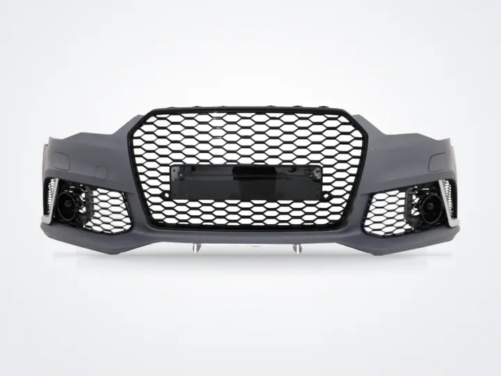 Audi A6 C7 RS6 görünümlü ön tampon ve panjur seti