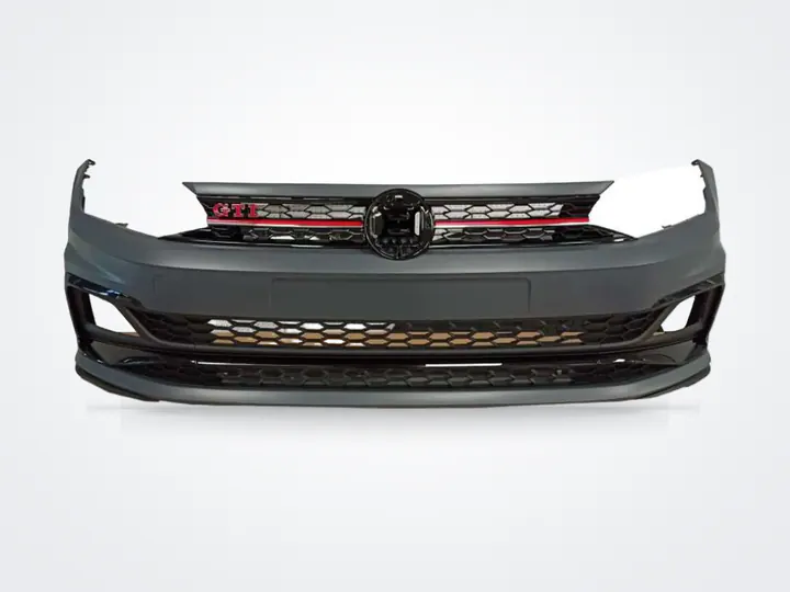 Volkswagen Polo Mk6 GTI görünümlü ön tampon ve panjur seti – görsel 1