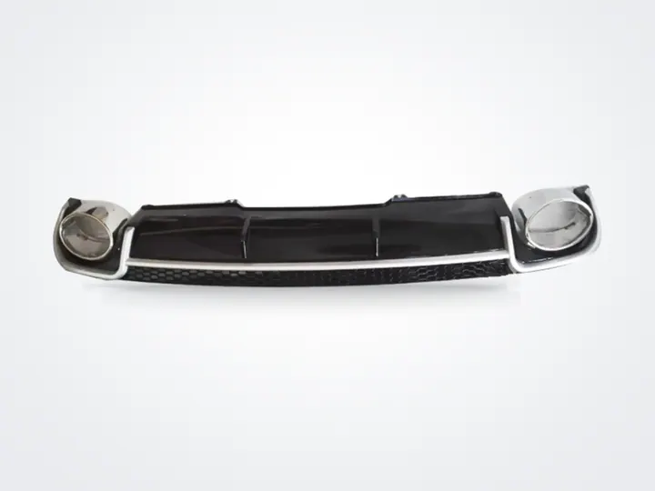 Audi A4 B9 normal tampon için RS4 görünümlü arka difüzör