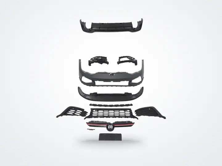 Volkswagen Golf 8 GTI GS görünümlü body kit parçaları – görsel 1